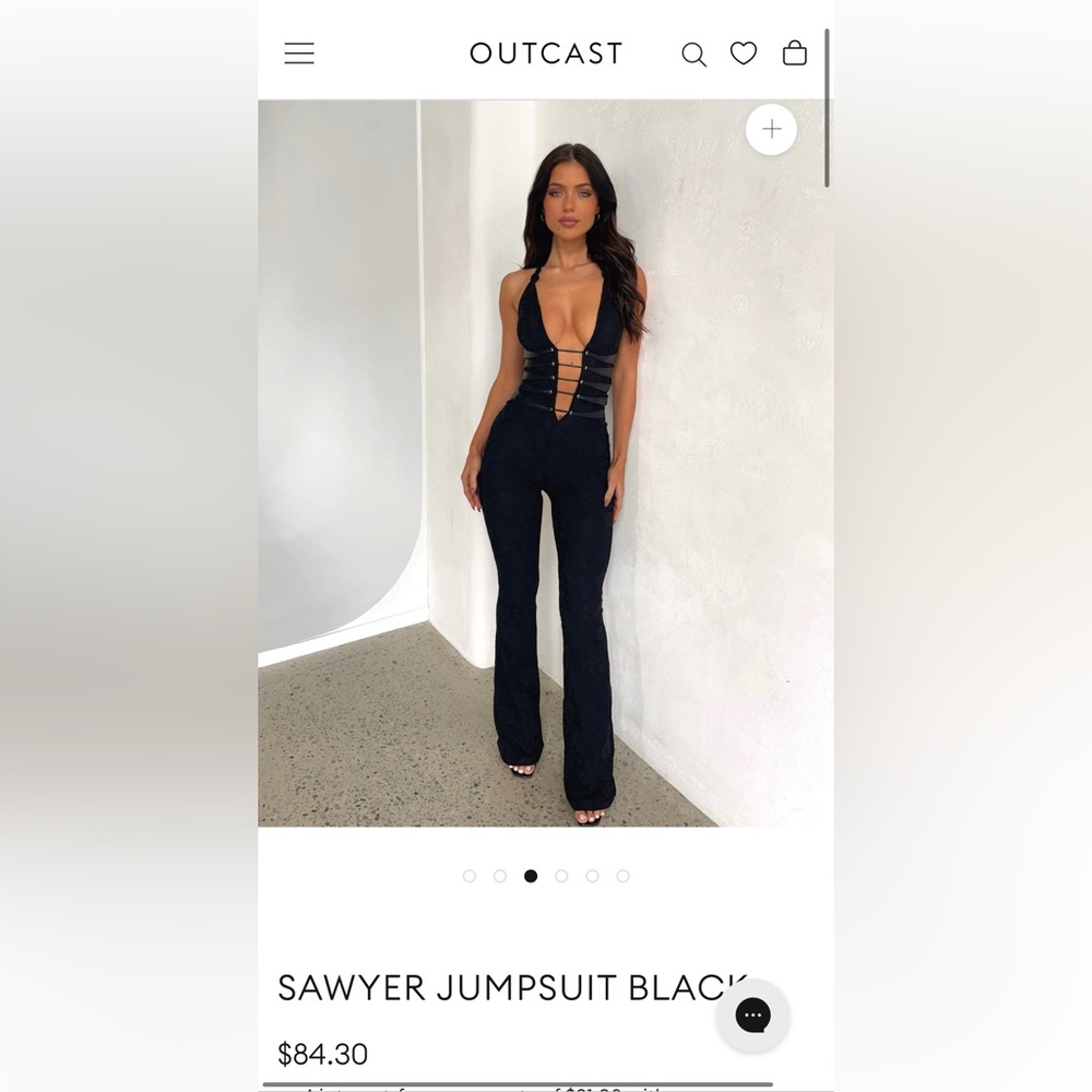 This is a outcast jumpsuit size small from outcast clothing